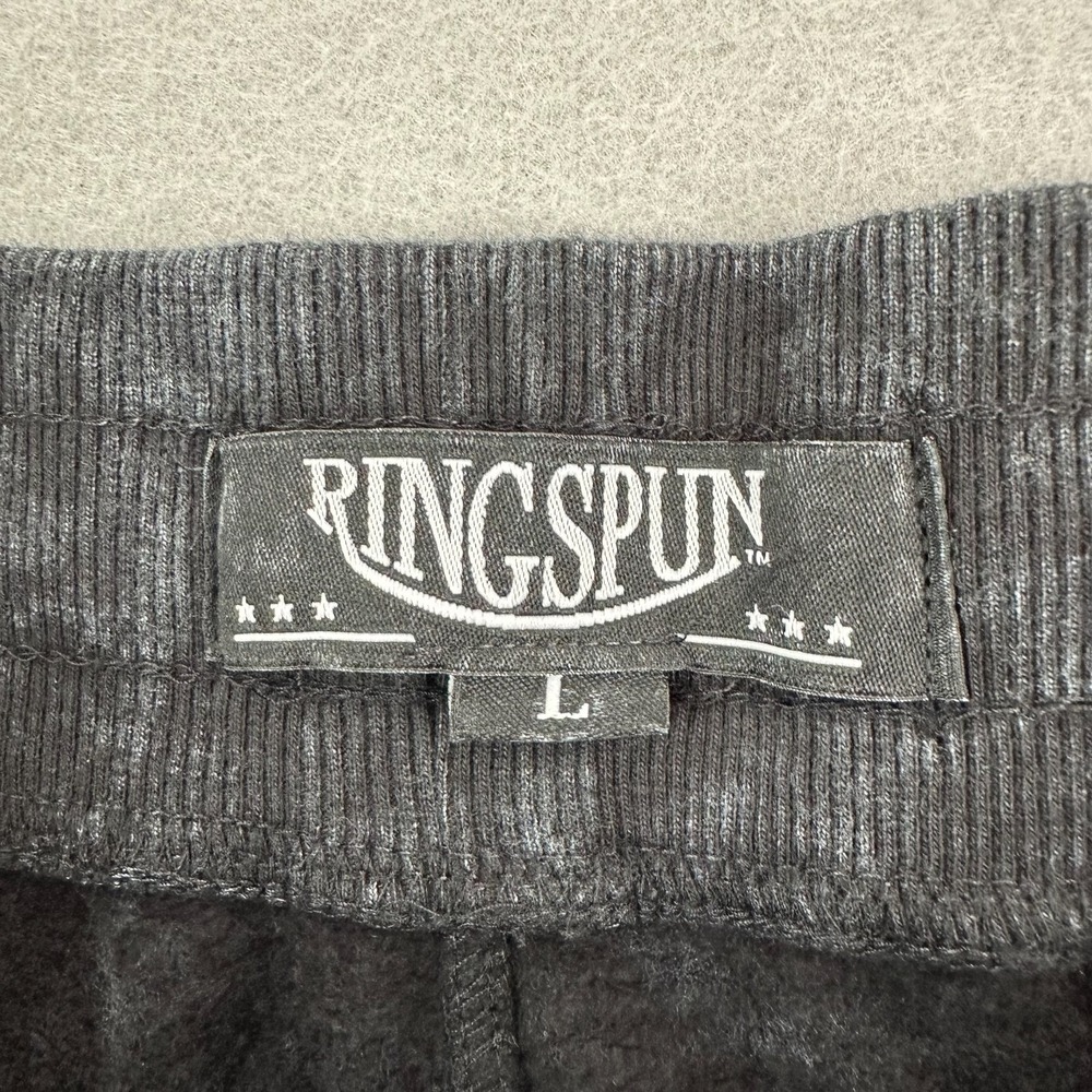 Ringspun tracksuit set Lounge Pants hoodie L Fleece flames tribal fleece Tall - Picture 11 of 16
